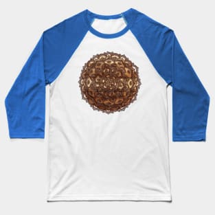 Burnt Wood Chocolate Doodle Baseball T-Shirt